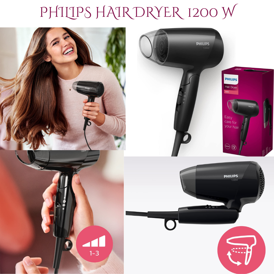 Philips hair outlet dryer 1200w