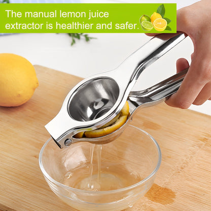 Small Fruit & lemon juice Squeezer. Stainless Steel Manual Juicer