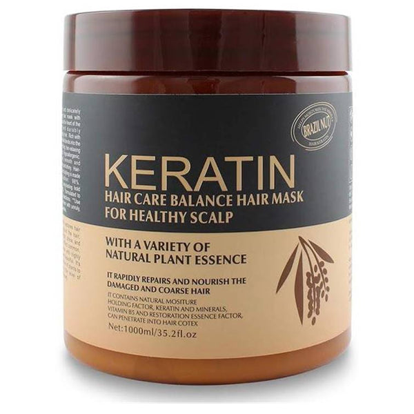 Keratin Hair Mask - Hair Straightening Cream -  500 ML