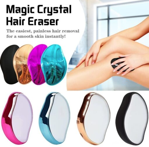 Crystal Hair Eraser - Magic Hair Removal For Men & Women.