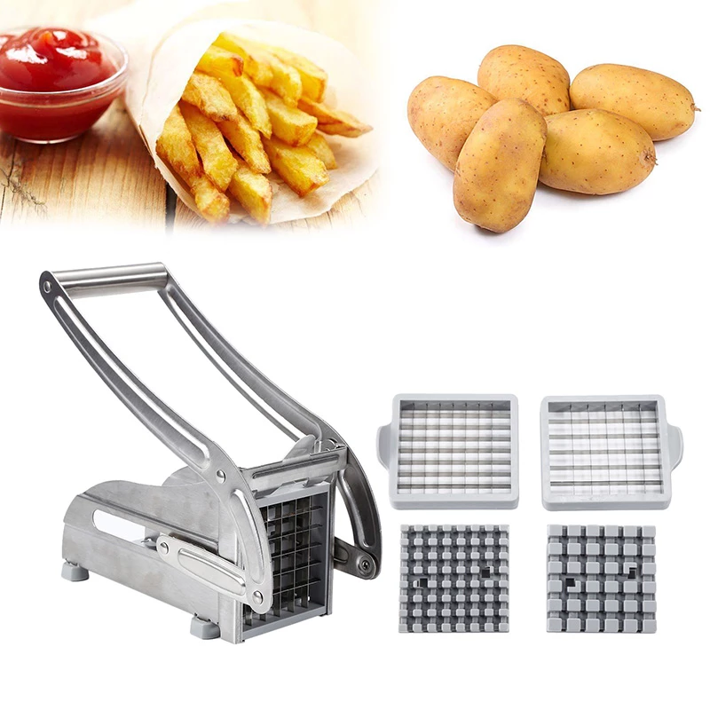 Stainless Steel Potato chipper | Multi vegetable Cutter | French Fries Cutter