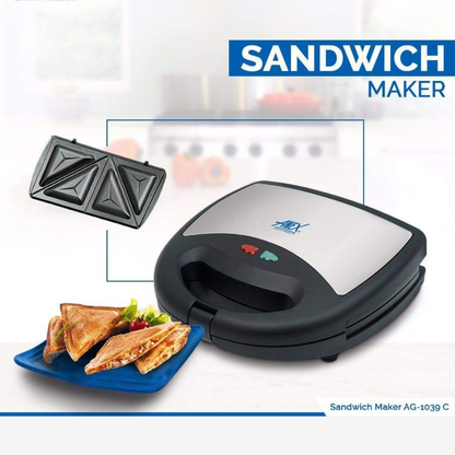 ANEX 3 in 1 Sandwich Maker. Make Grill Sandwich , Regular Sandwich Or Waffle.