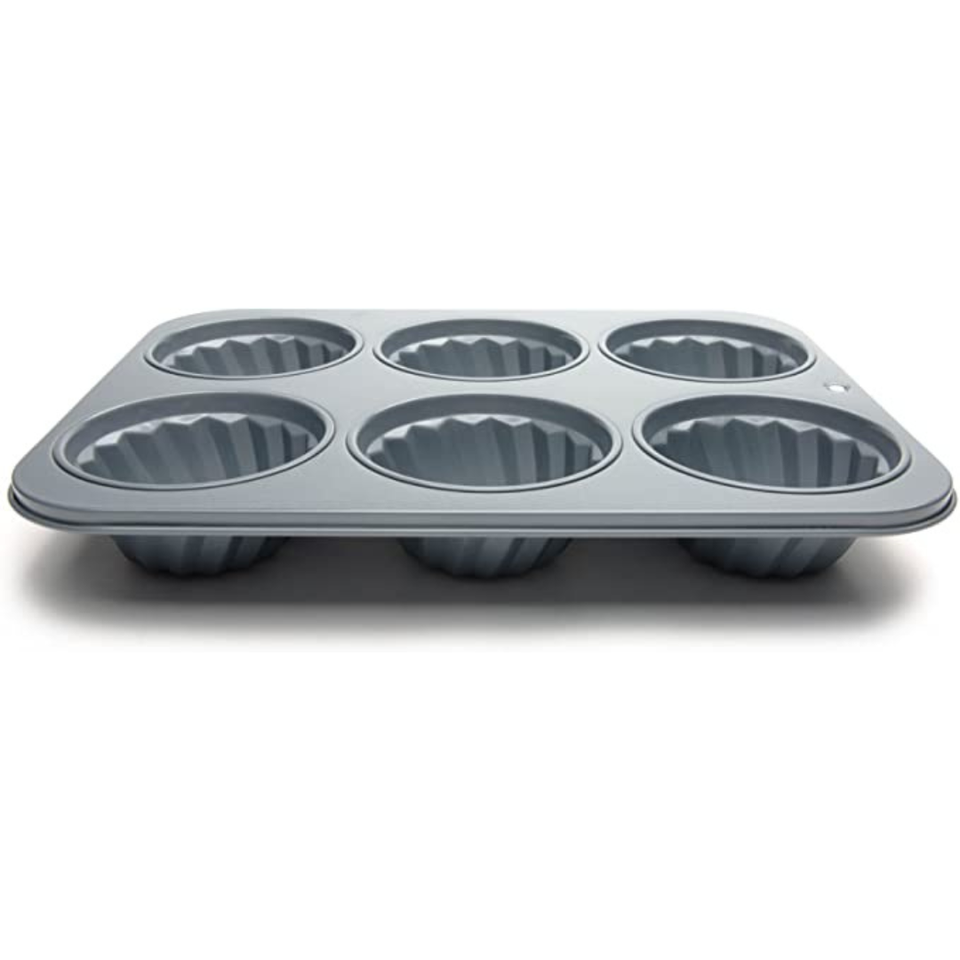 6 Holes Cupcake/Muffin Tray flower Design