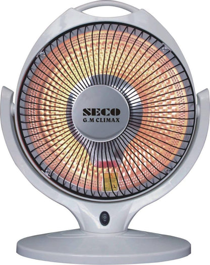 SECO Sun Halogen Electric Dish Heater - 400/800 Watt