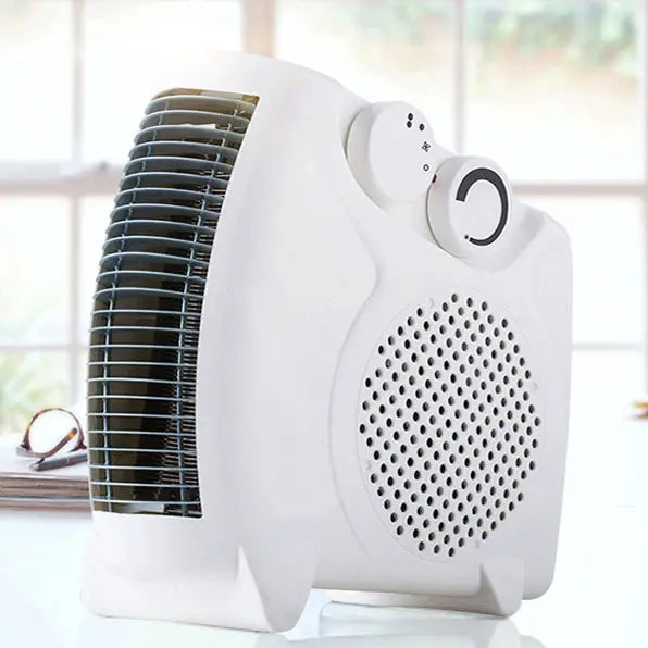 Portable Electric Fan Blower Heater - 2 Power Mode Settings
