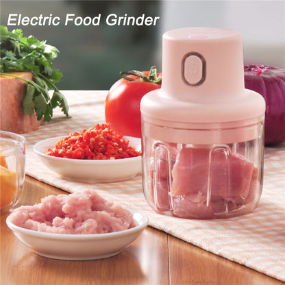 Wireless Electric Food Chopper - Electric Garlic Grinder