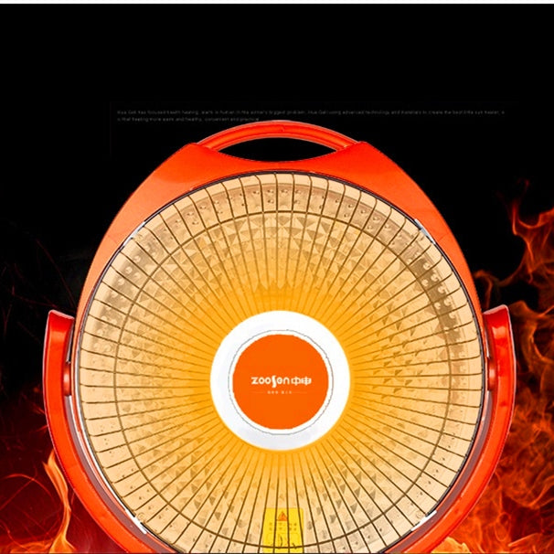 Portable Sun Halogen Dish Heater - 2 Modes - 400/800 Watt