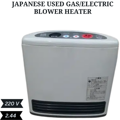 Japanaese Gas Blower Heater - Gas/Electric Blower Heater -  2.44 - 220 V
