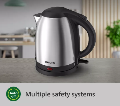 2 Litre Philips Stainless Steel  Electric Kettle 1500 W