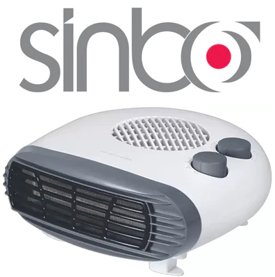 Sinbo Plus  Electric Fan Heater - Room Heater - 1000/2000 Watt -  Dual Thermal Control