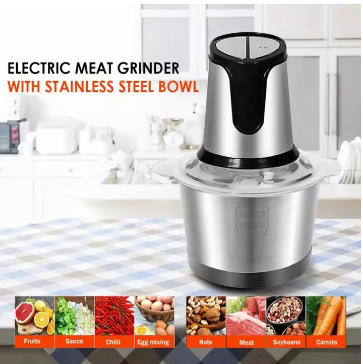 Silver Crest Electric Meat Grinder - 3 L Capacity