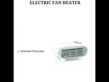 Portable Electric Fan Room Heater - Dual Thermal Control - 1000/2000 Watt